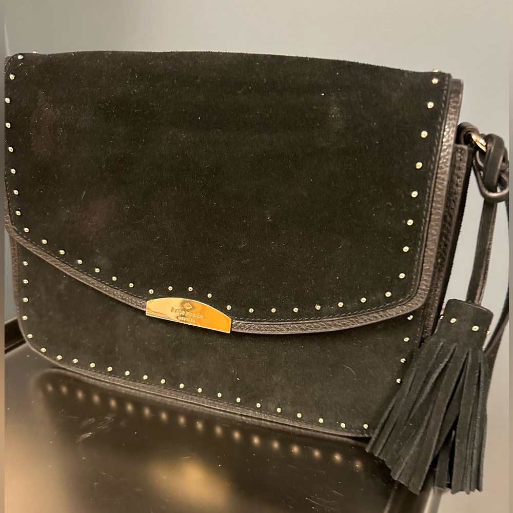 Kate Spade velvet bag- GORGEOUS and classy! Used only once!